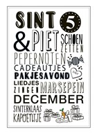 Sinterklaaskaart 5 december